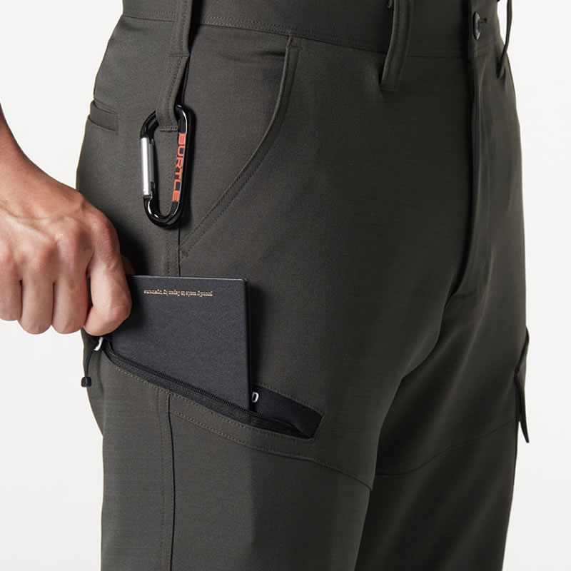 長財布・レベルブック・Phone収納ポケット（右・深さ23cm）、両脇ツインループ