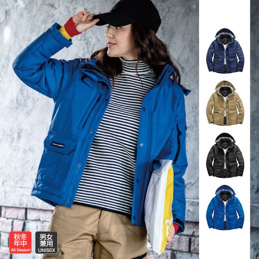 【BURTLE(バートル)】【秋冬作業服】防寒ジャケット(ユニセックス)7510