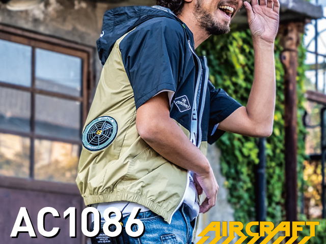 バートル(BURTLE)エアークラフトAC1086空調服。画像1