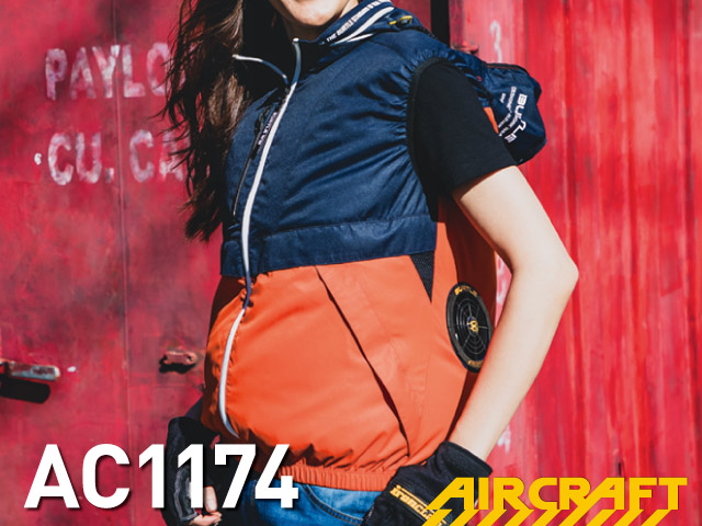 バートル(BURTLE)エアークラフトAC1174空調服。画像1