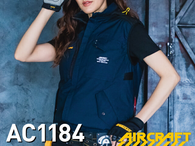 バートル(BURTLE)エアークラフトAC1184空調服。画像1