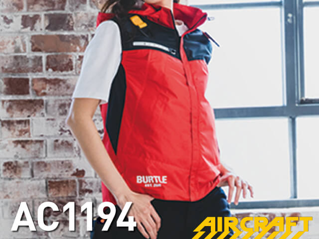 バートル（BURTLE）エアークラフトAC1194空調服。画像１